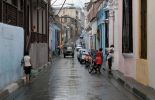Strassenszene in Santiago de Cuba